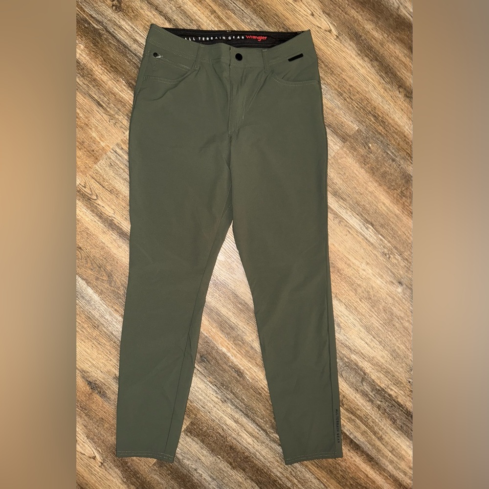 Wrangler Forest Green All-Terrain Pants